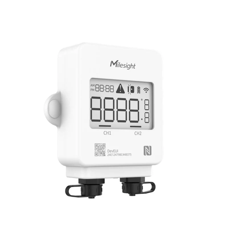 Milesight TS302 | Dual-Channel LoRaWAN Temperature Sensor