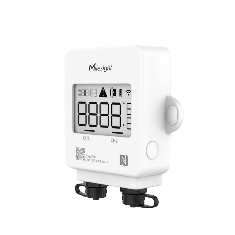 Milesight TS302 | Dual-Channel LoRaWAN Temperature Sensor