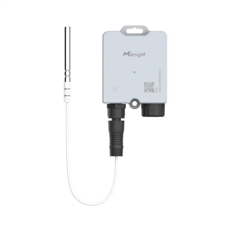 Milesight TS201 Series | LoRaWAN Temperature & Humidity Probe Sensor | EN12830 Cold Chain, IP67