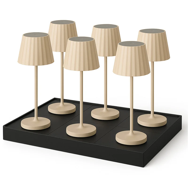 6x ABBY CREAM + PLATEAU DE CHARGEMENT
