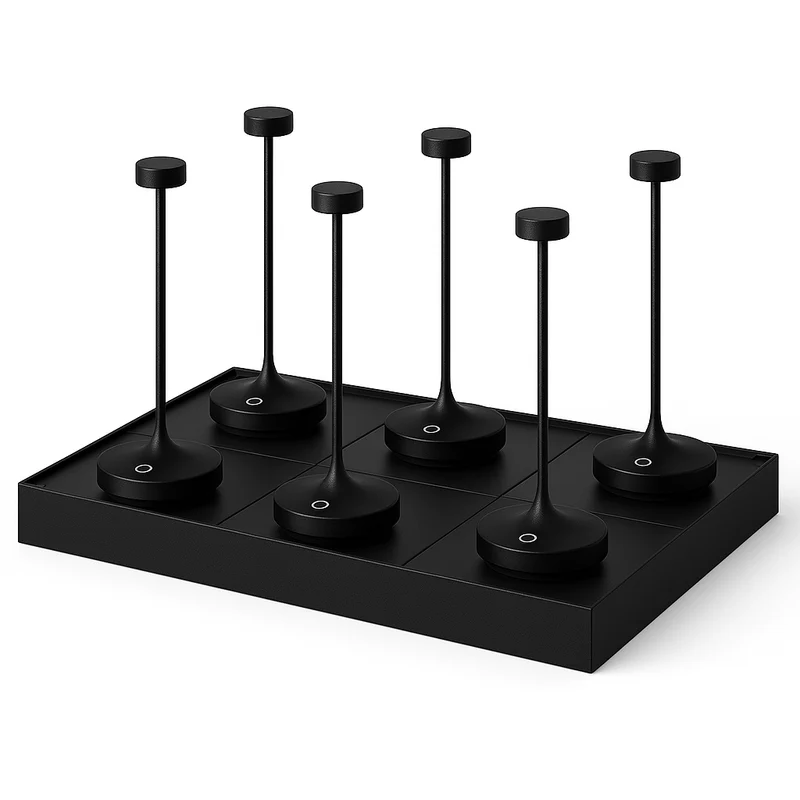 6x RUBY BLACK + PLATEAU DE CHARGEMENT