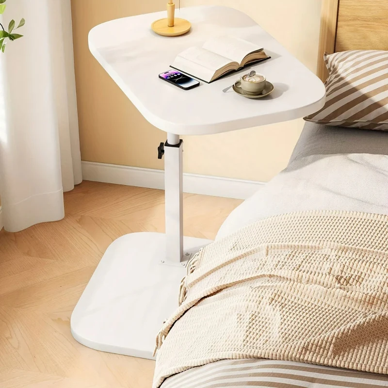 Höhenverstellbarer Beistelltisch mit schlankem Design für flexible Wohnräume