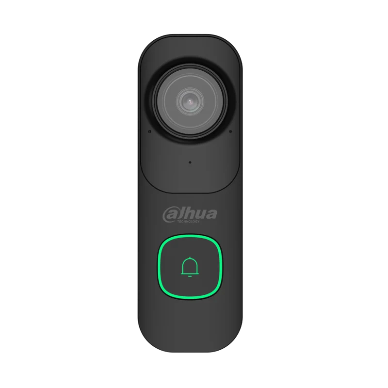 Dahua Slimme WiFi Deurbel set Zwart met Gong (DH-VDKP01-BG)