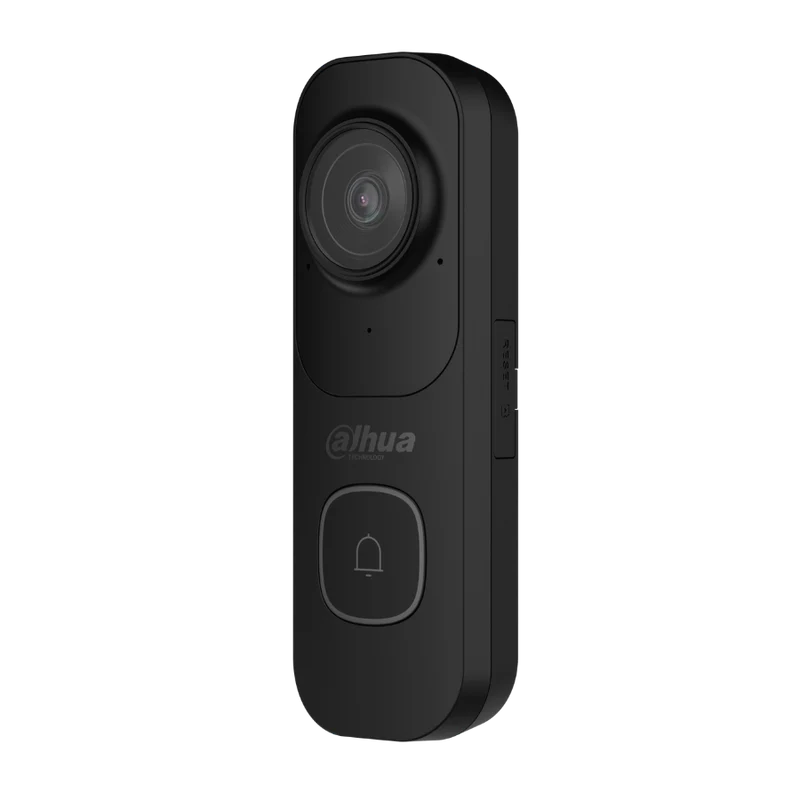 Dahua Slimme WiFi Deurbel set Zwart met Gong (DH-VDKP01-BG)
