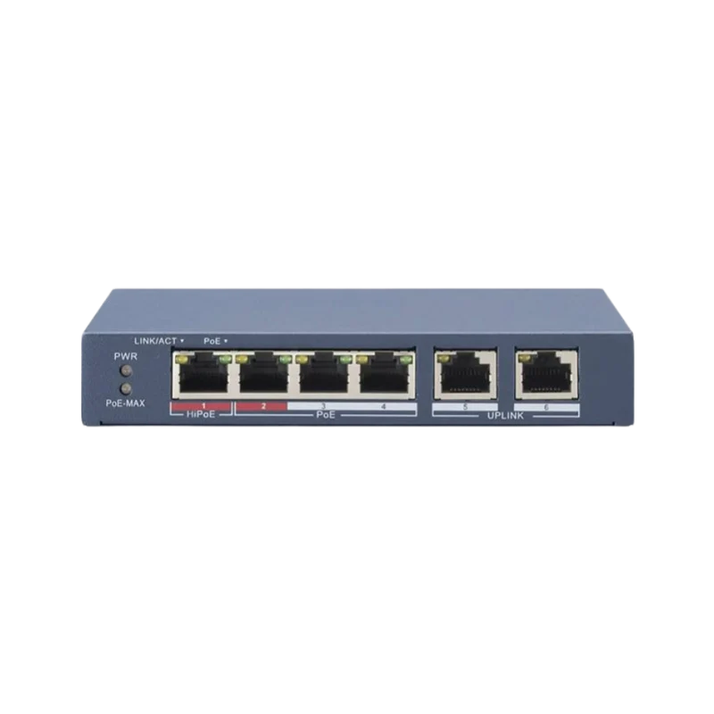 Medicura PoE Switch 4 poorts