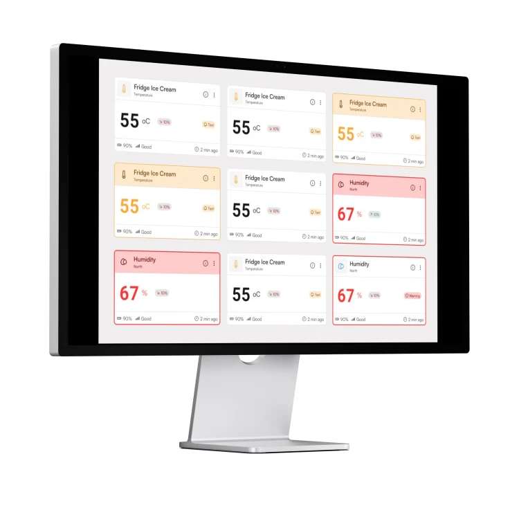 Cold Chain Monitoring Solution for 5 Refrigeration Units - LoRaWAN (EU868)