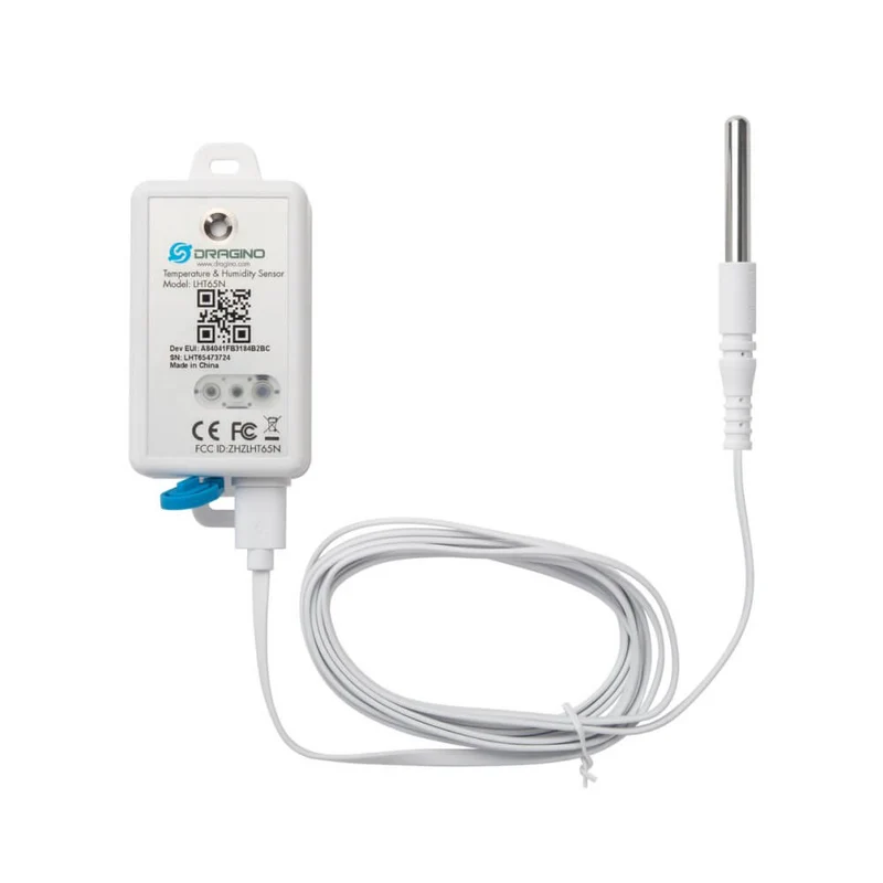 Dragino LHT65N | LoRaWAN Temperature & Humidity Sensor with Datalogger