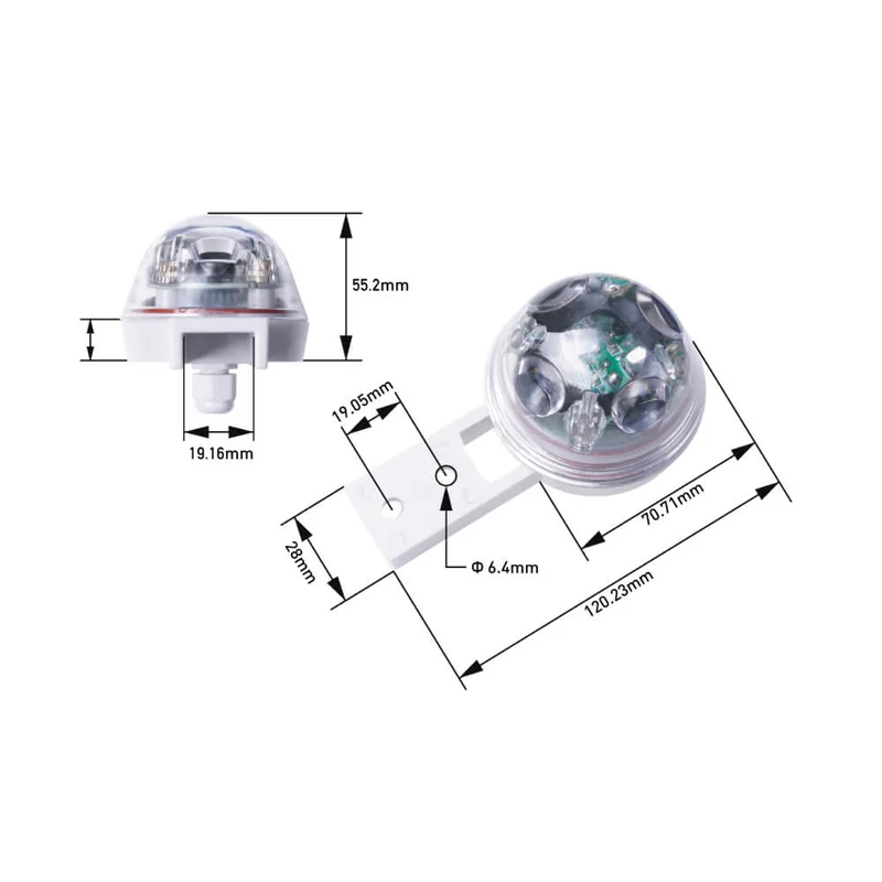 Seeed Studio RG-15 | Maintenance-Free Optical Rain Gauge (Serial & Pulse)