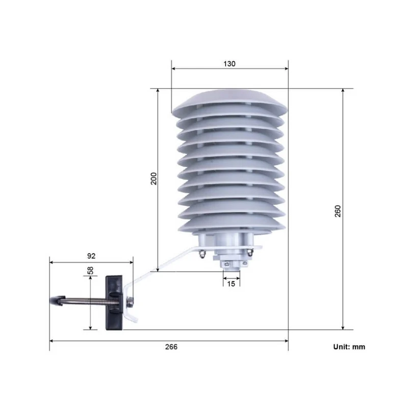 Seeed Studio A10 | Passive Solar Radiation Shield for Outdoor Sensor Protection