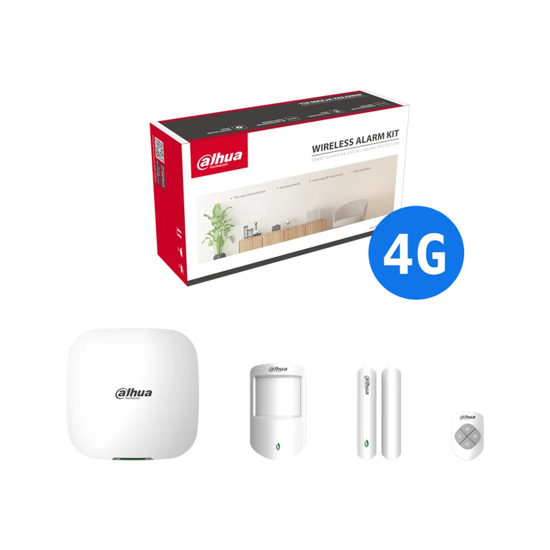 Dahua ART-ARC3800H-03-FW2(868) Kit - Betrouwbaar 4G Draadloos Alarmsysteem