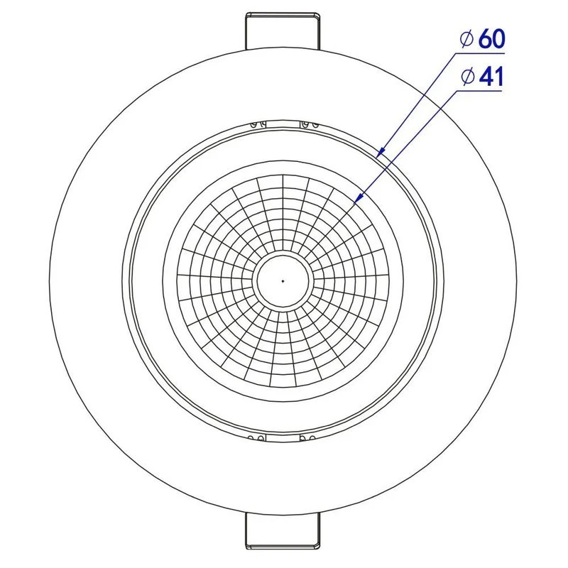 EcoDim Zigbee LED Inbouwspot - RGBWW 2700K-6000K
