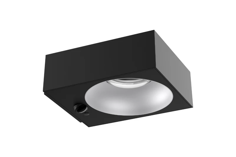 NexSun Ember | 1000 Lumen | Quadratische, moderne Solar-Wandleuchte