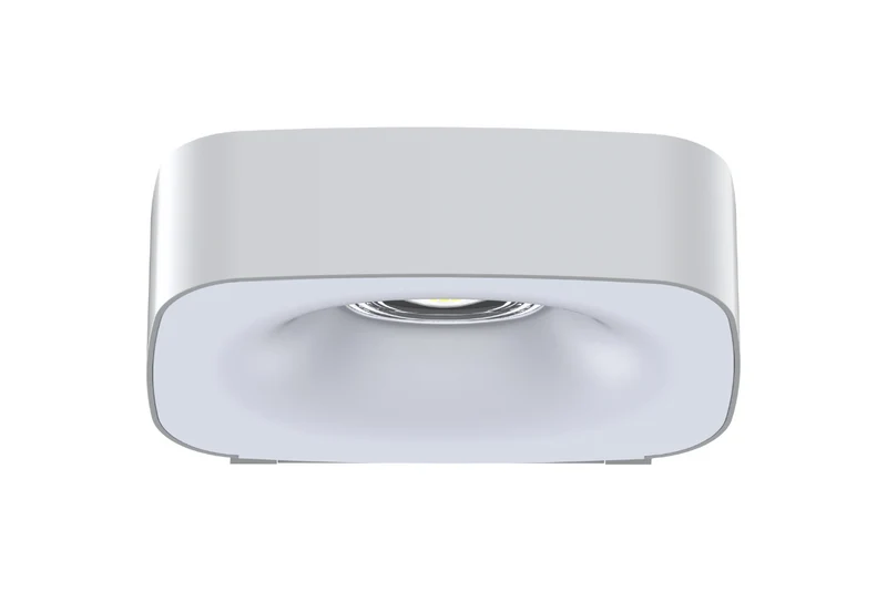 NexSun Aurora | 700 Lumen | Moderne, weiße Solar-Wandleuchte mit Auf- und Abwärtsbewegung