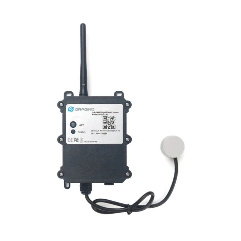 Dragino DDS20 | LoRaWAN Ultrasonic Non-Contact Liquid Level Sensor