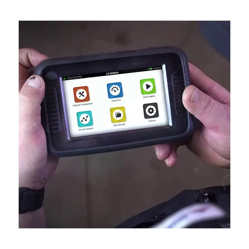 Omega OM-CP-OCTPRO | 8-Channel Portable Touch Screen Data Logger