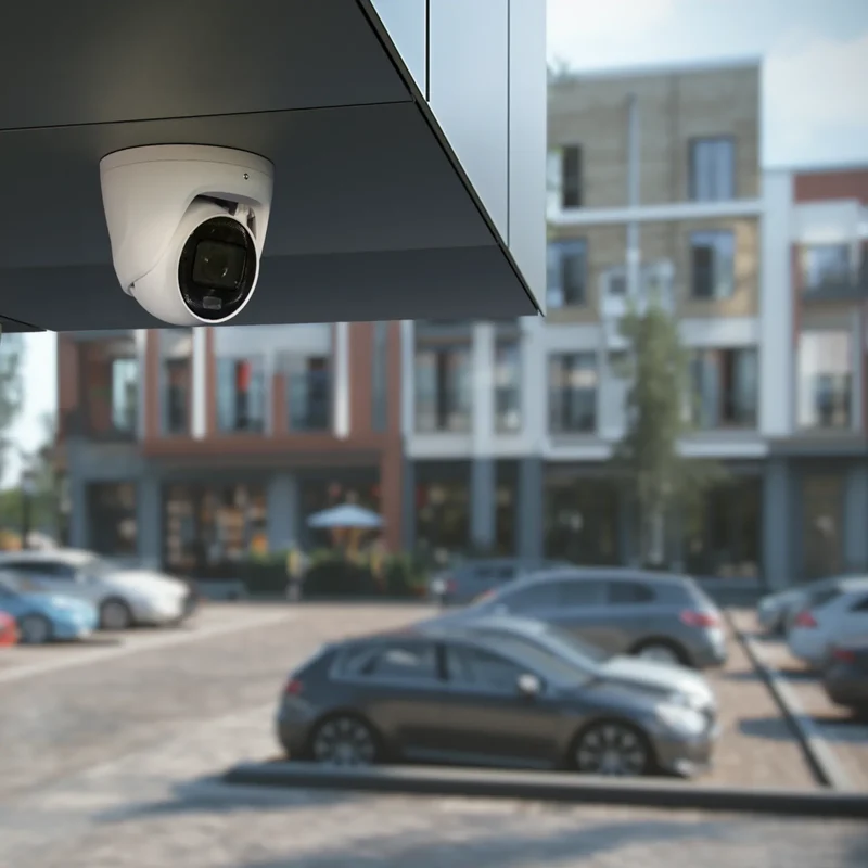 AJAX IP-Überwachungskamera "TurretCam HLVF" 8 MPx mit Varifokal-Objektiv