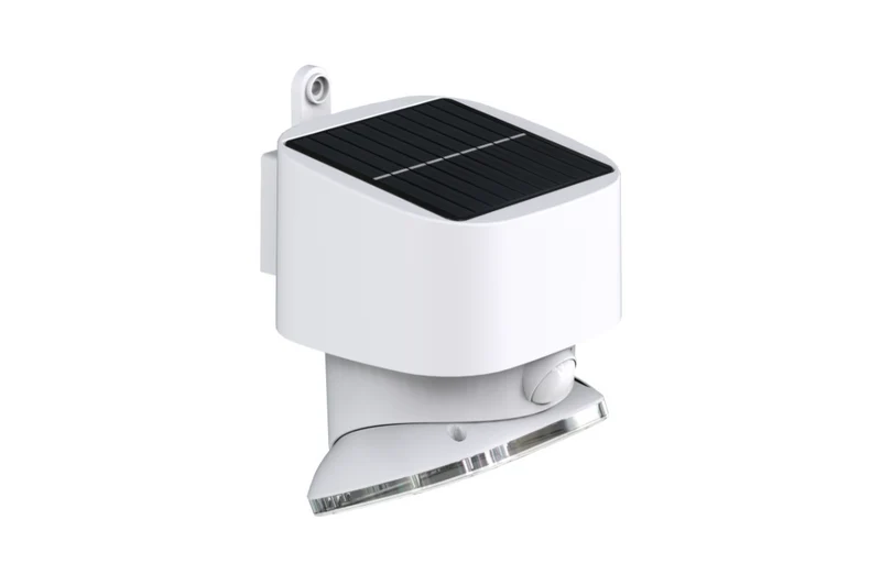 NexSun Nautilus | 2000 Lumen | Neigbare und drehbare Solar-Wandleuchte mit PIR-Sensor