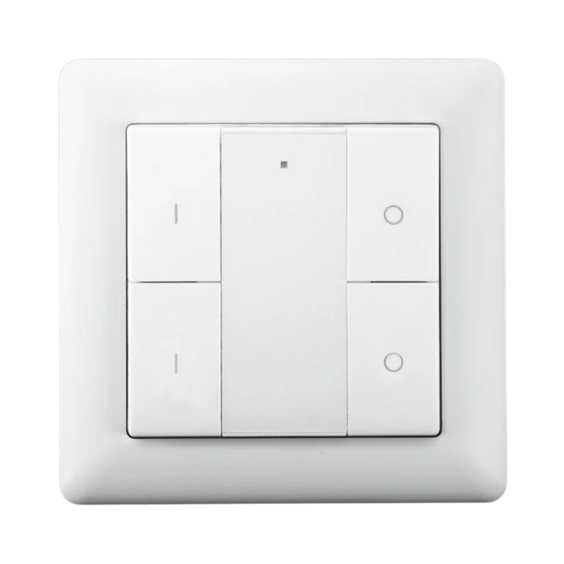 EcoDim Draadloze Zigbee schakelaar voor 2 groepen