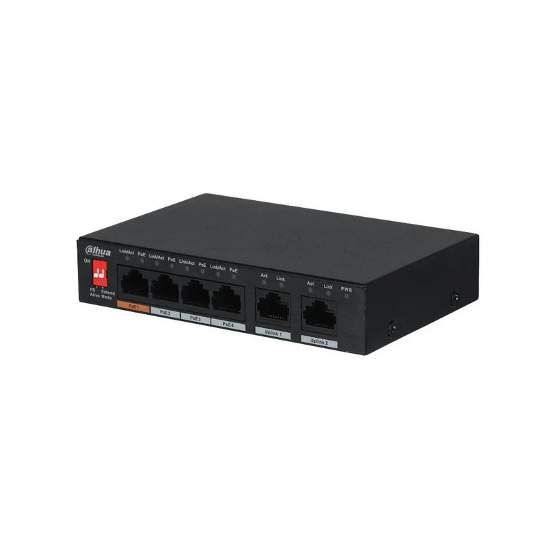 Dahua 4-Port Hi PoE Switch PFS3006-4ET-60-V2