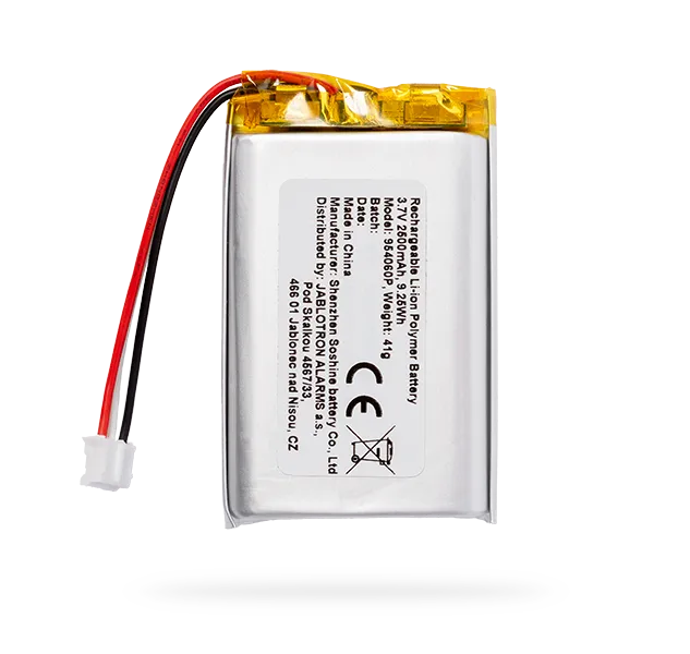 Jablotron Li-Polymer-Akku BAT-3V7-2500 (3,7 V / 2500 mAh)