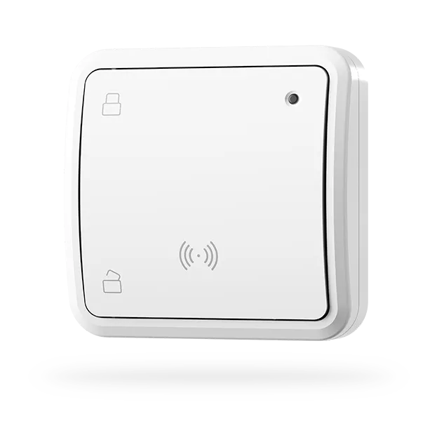 Jablotron Funk-MIFARE-Chipleser JA-151E für die Abschnittskontrolle, 13,56 MHz, weiß