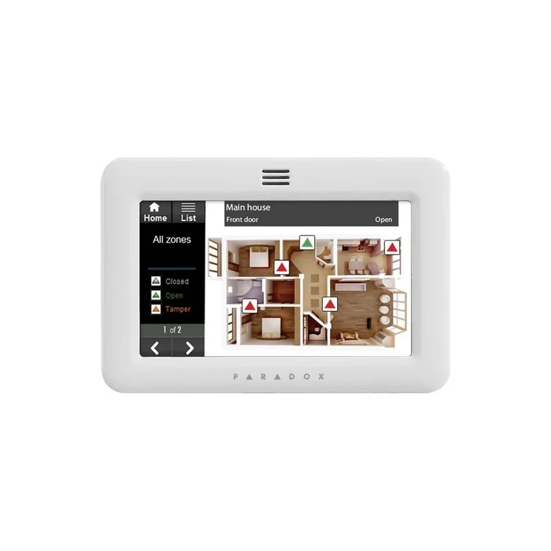 Paradox 5“ LCD Touch-Bedienteil TM50W