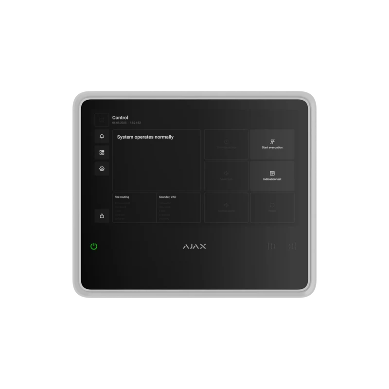 AJAX EN54 Funk-Alarmzentrale "Fire Hub" 4G (LTE)