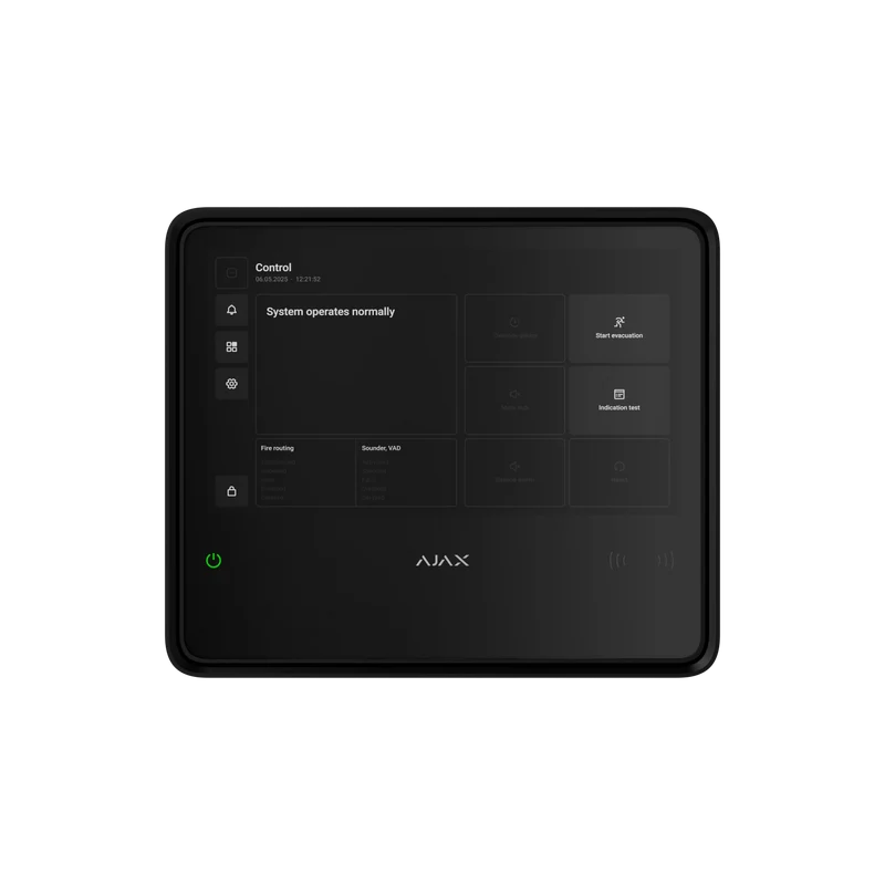 AJAX EN54 Funk-Alarmzentrale "Fire Hub" 4G (LTE)