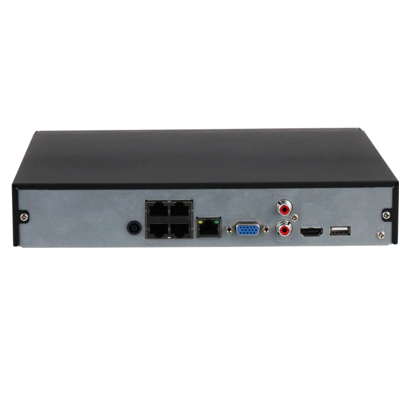 Dahua 4K 4 Kanaals NVR Recorder - NVR4104HS-P-4KS3 met 960GB SSD