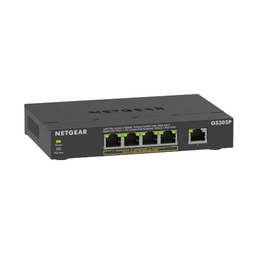 NetGear 5 Port PoE Gigabit Switch GS305P