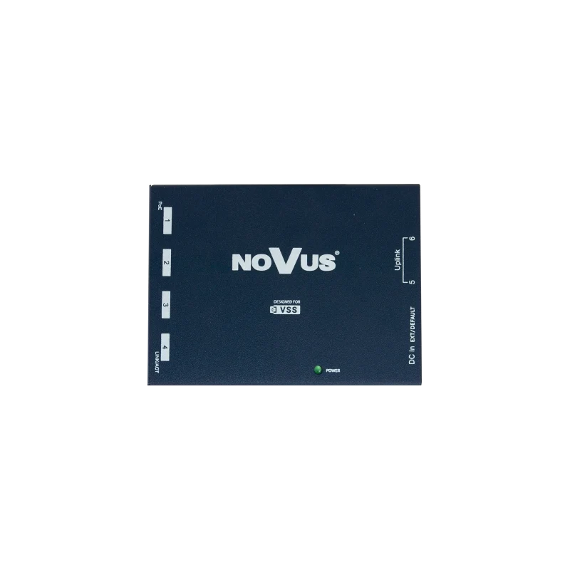 Novus 4 Ports PoE+ Netwerkswitch - NVS-3304SP