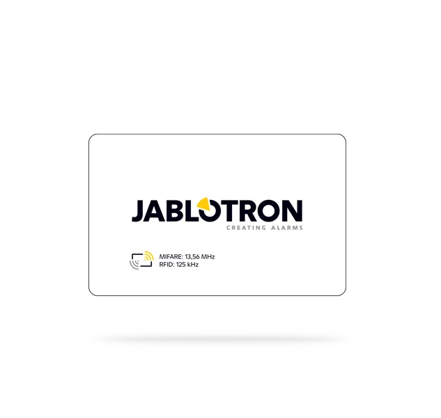 Jablotron Dual RFID/Mifare Transponderkarte JA-193J