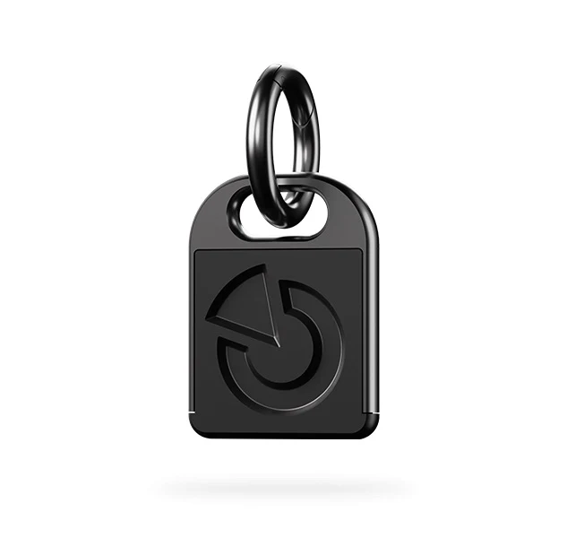 Jablotron Dualer LF-HF UID Transponder JA-198J schwarz/chrom
