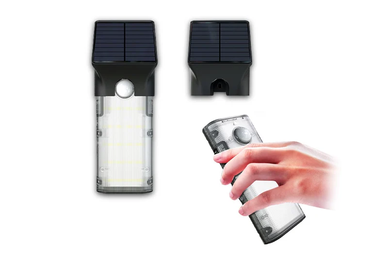 NexSun 2 in 1 | 1000 Lumen | Solar-Wandleuchte mit abnehmbarem Leuchtmittel