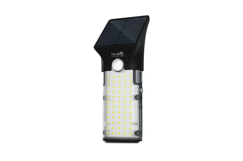 NexSun 2 in 1 | 1000 Lumen | Solar-Wandleuchte mit abnehmbarem Leuchtmittel