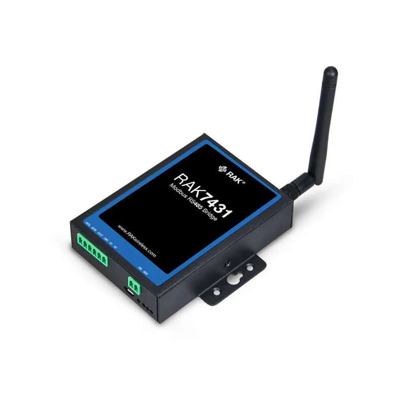 RAK7431 WisNode Bridge Serial | Industrial RS485 to LoRaWAN Converter