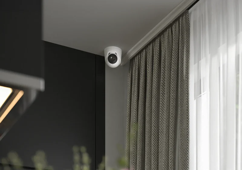 AJAX IP-Überwachungskamera "TurretCam" 5 MPx (4 mm)