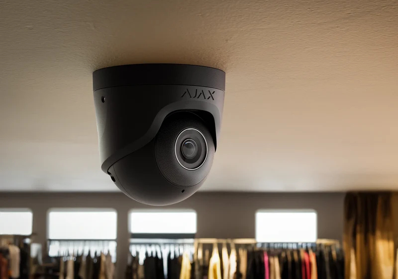 AJAX IP-Überwachungskamera "TurretCam" 5 MPx (4 mm)