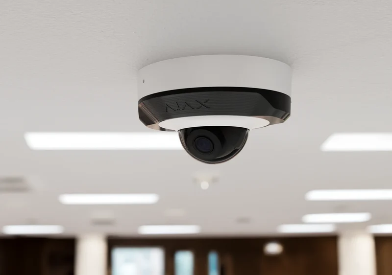 AJAX IP-Überwachungskamera "DomeCam Mini" 8 MPx (4 mm)