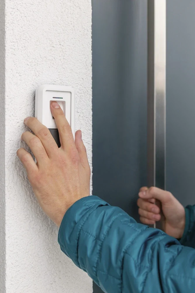 ABUS Bluetooth®-Fingerscanner HomeTec Pro CFS3100 silber