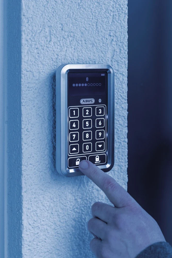 ABUS Bluetooth®-Tastatur HomeTec Pro CFT3100 silber