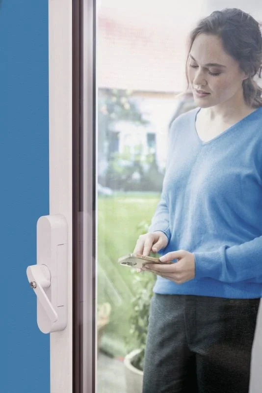 ABUS Fensterantrieb WINTECTO™ One FCA4100 S Bluetooth AL0089 mit Alarm-Sensorik
