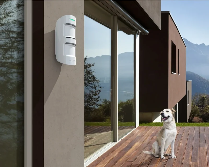 AJAX Funk-Außenbewegungsmelder "MotionProtect Outdoor" weiß