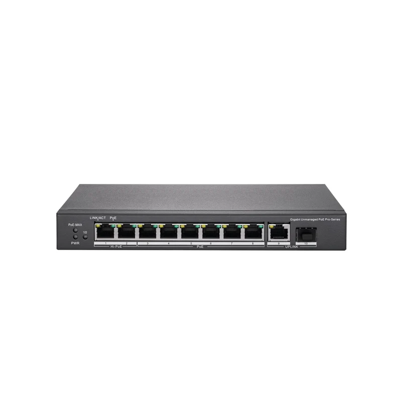 8-Port PoE Gigabit Switch | ABUS ITAC10111