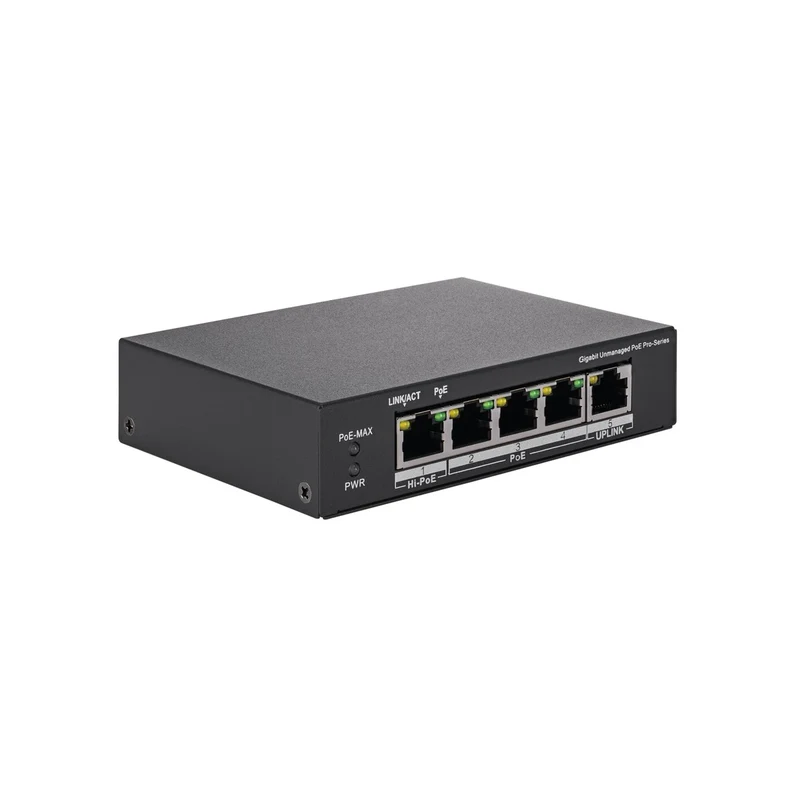 4-Port PoE Gigabit Switch ITAC10101