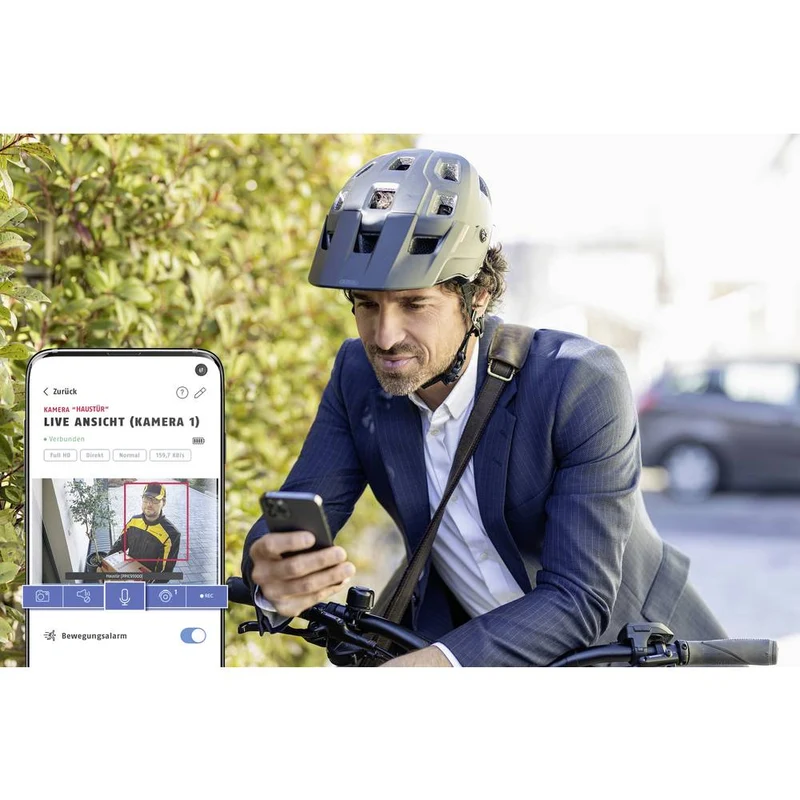 WLAN Akku Cam mit Basisstation | ABUS PPIC91000