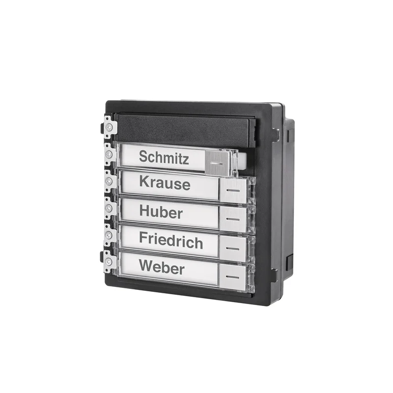 ABUS TVHS20020S - Klingeltasten-Modul (6 Tasten) für Türsprechanlage (Edelstahl)