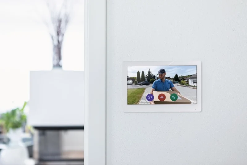 ABUS TVHS20220 - 10" PoE Touch Monitor LAN/WiFi für Türsprechanlage