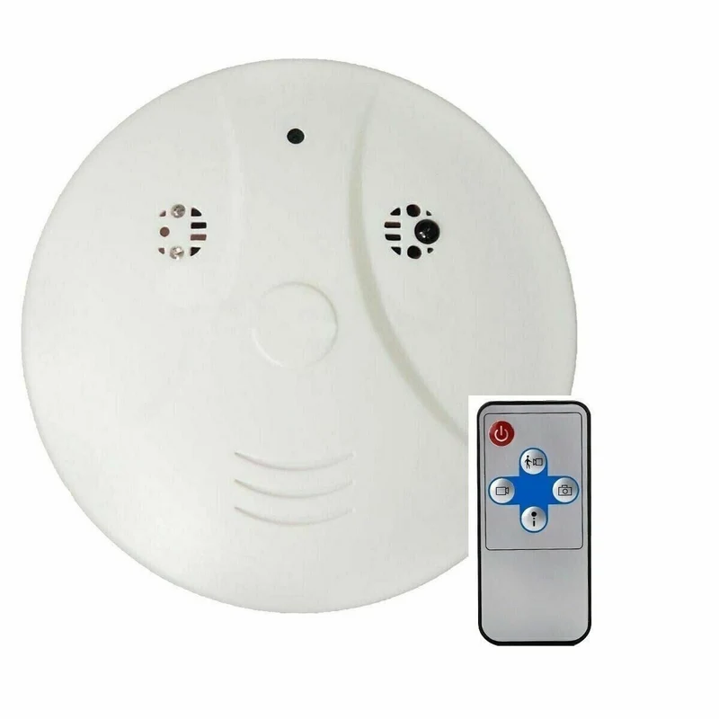 Rauchmelder mit versteckte getarnte Kamera Spycam Mini Cam Foto Video Ton Aufnahme