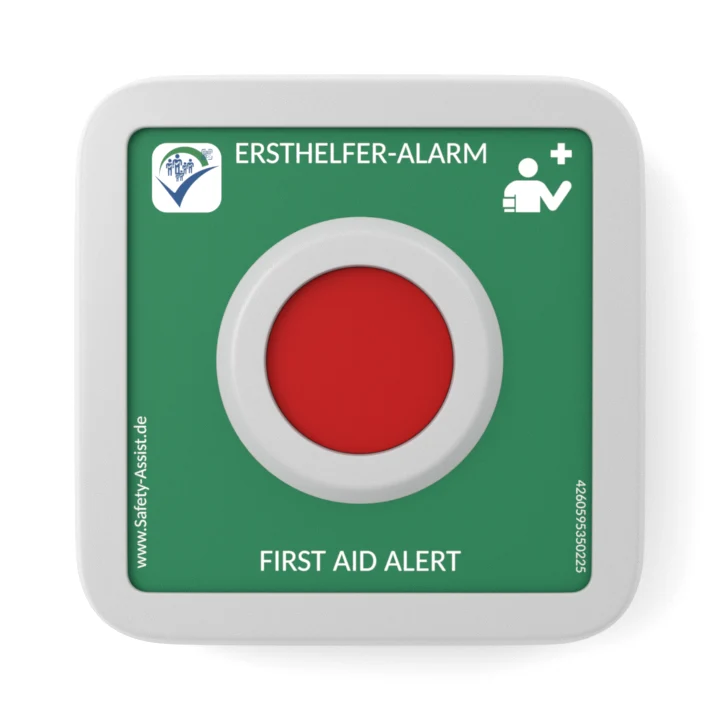 Ersthelfer-Alarmierungs-Knopf